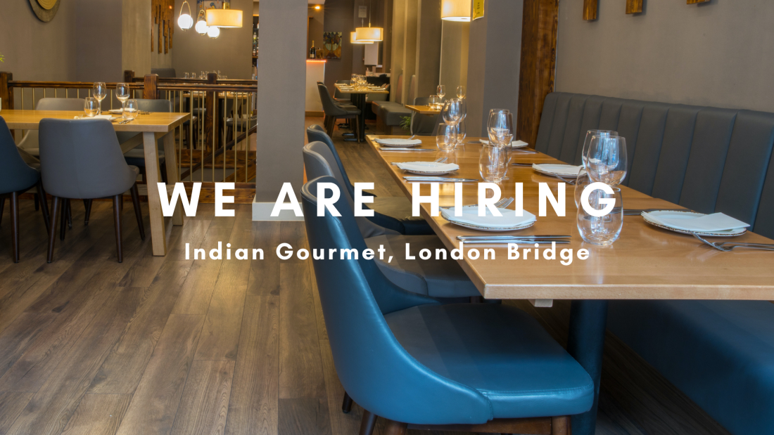 indian restaurant jobs london